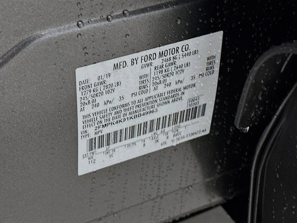 2019 Ford Edge Titanium