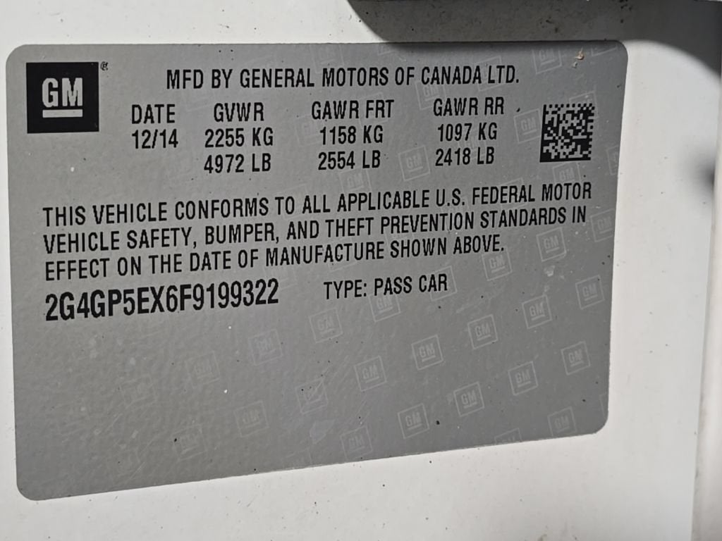2015 Buick Regal Premium I