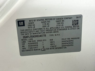2017 GMC Terrain SLE