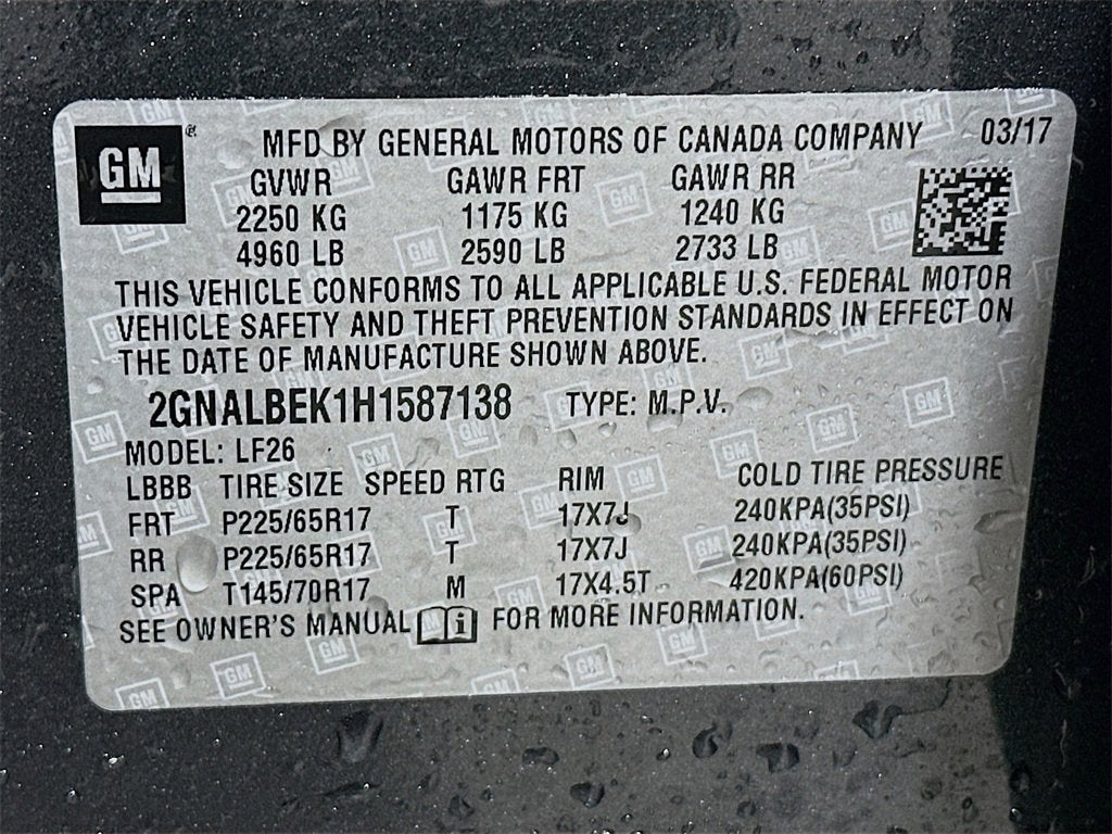 2017 Chevrolet Equinox LS