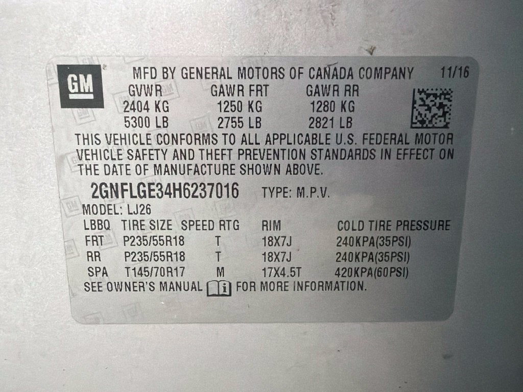 2017 Chevrolet Equinox Premier