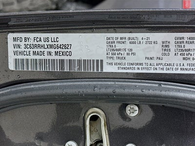 2021 RAM 3500 Big Horn