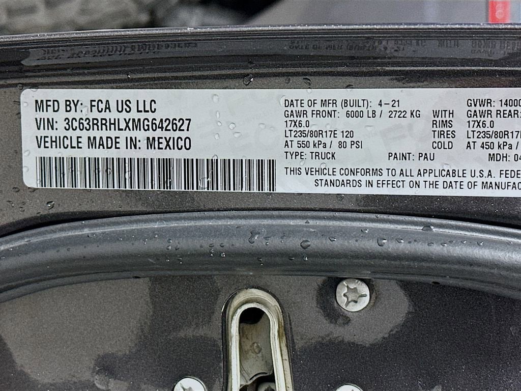 2021 RAM 3500 Big Horn