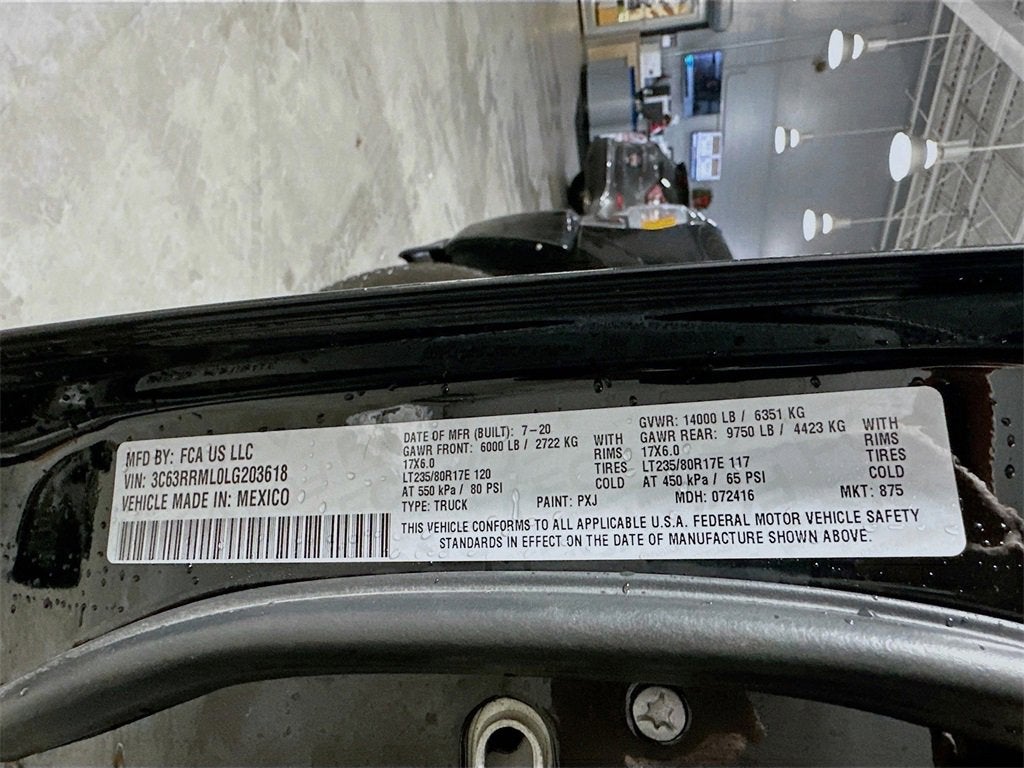 2020 RAM 3500 Laramie