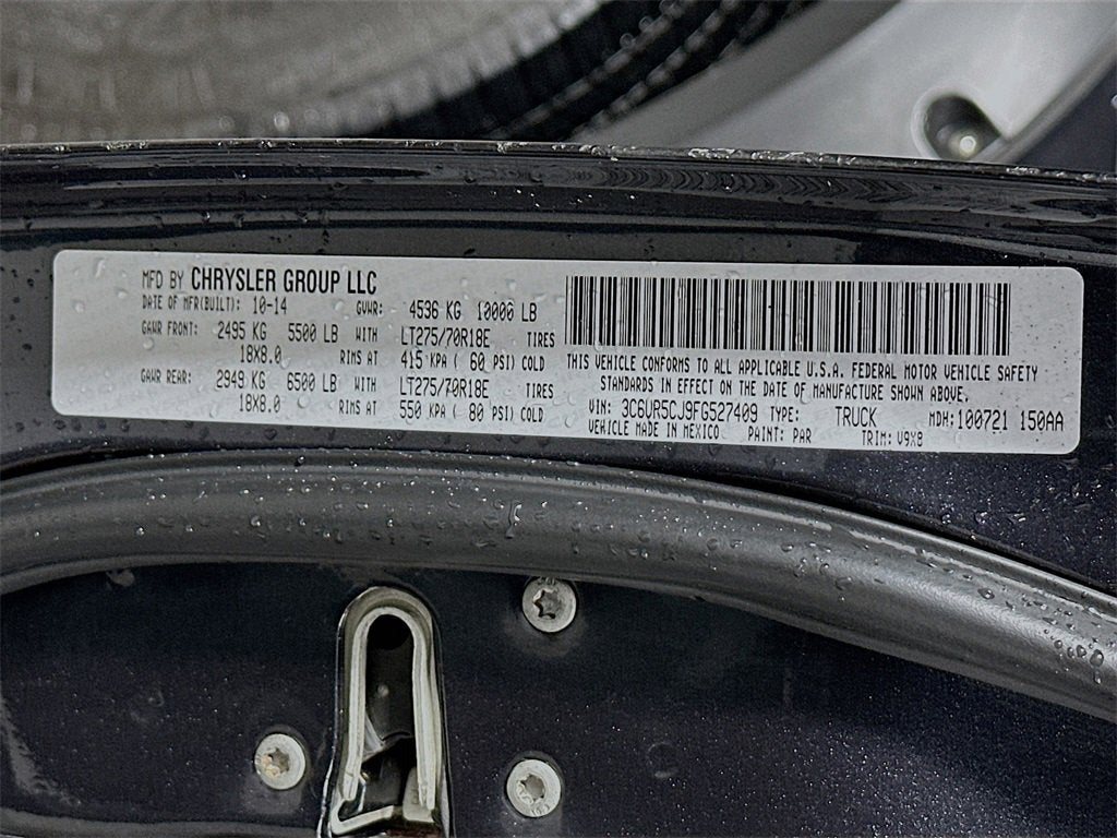 2015 RAM 2500 Tradesman