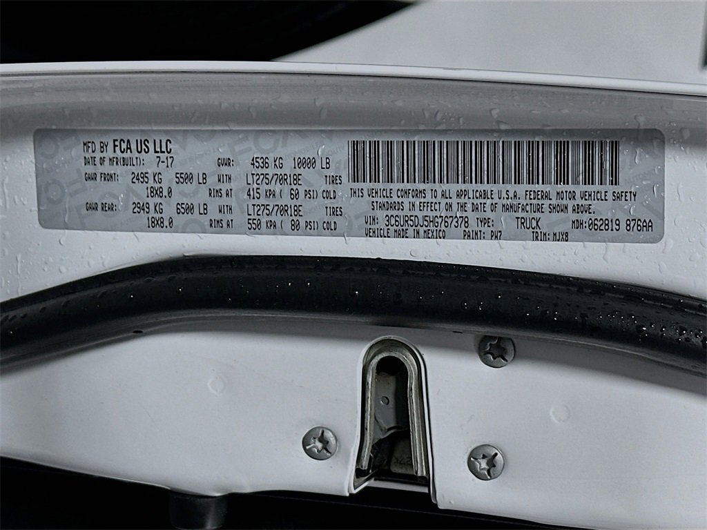 2017 RAM 2500 Big Horn