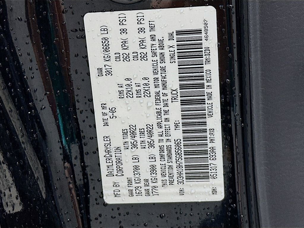 2005 Dodge Ram SRT-10 Base