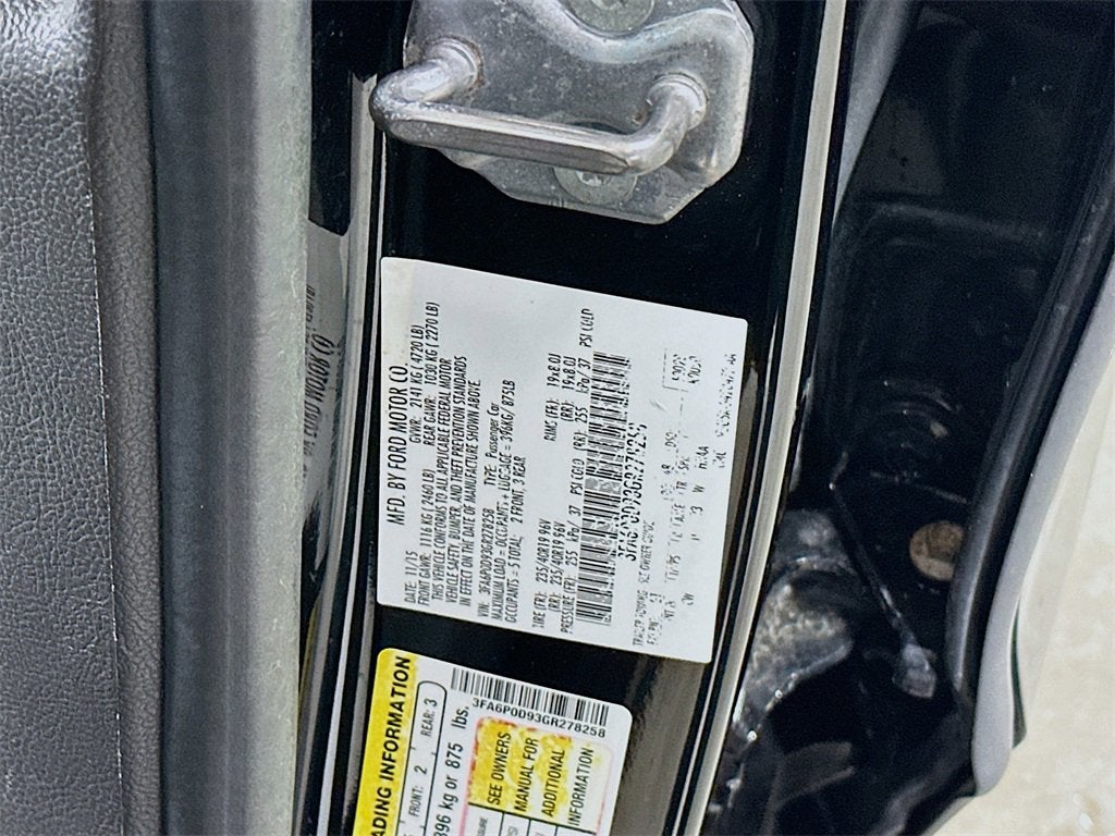 2016 Ford Fusion Titanium