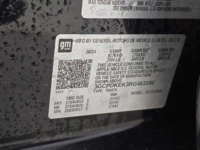 2024 Chevrolet Silverado 1500 LT (2FL)