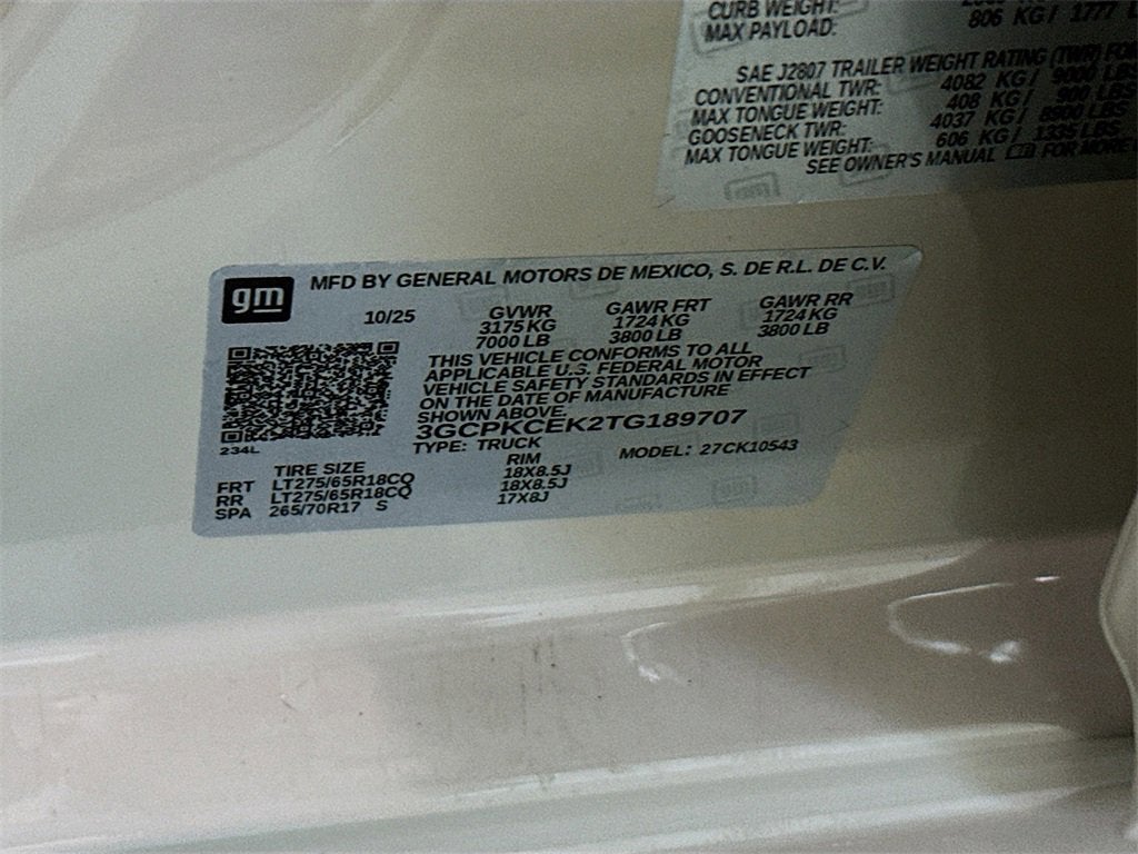 2026 Chevrolet Silverado 1500 Custom Trail Boss