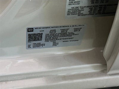 2026 Chevrolet Silverado 1500 Custom Trail Boss