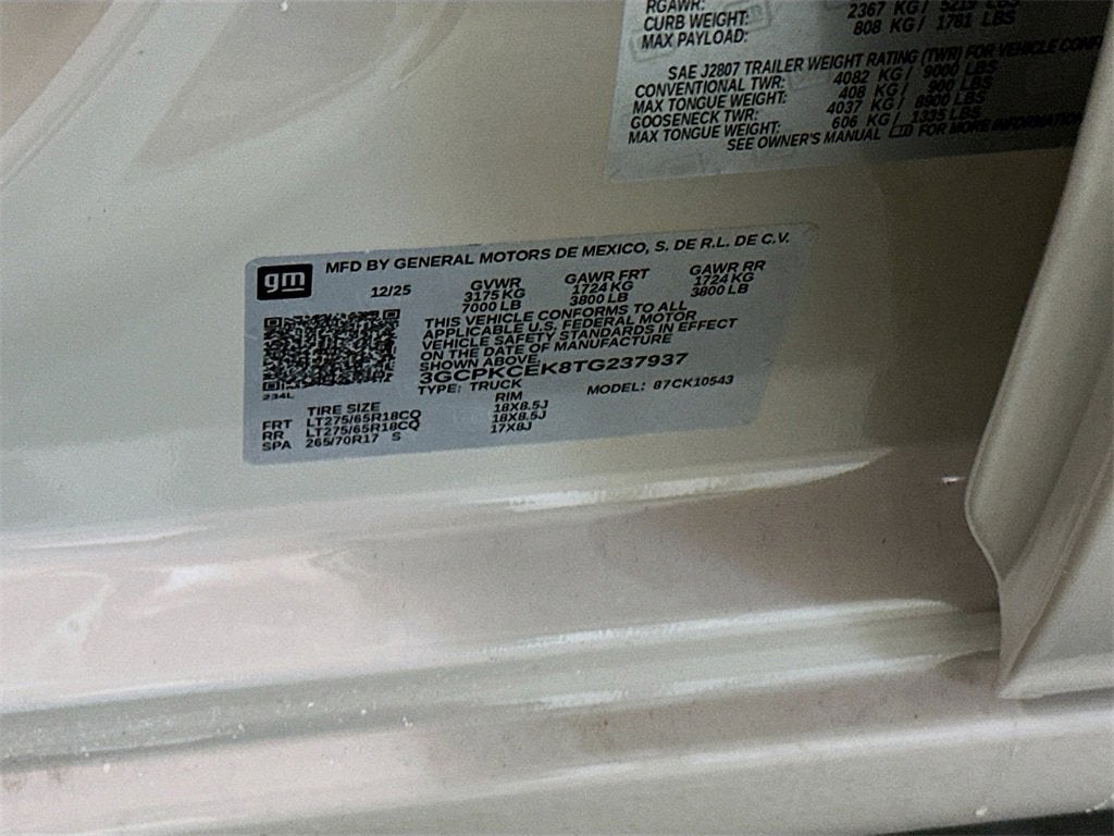 2026 Chevrolet Silverado 1500 Custom Trail Boss