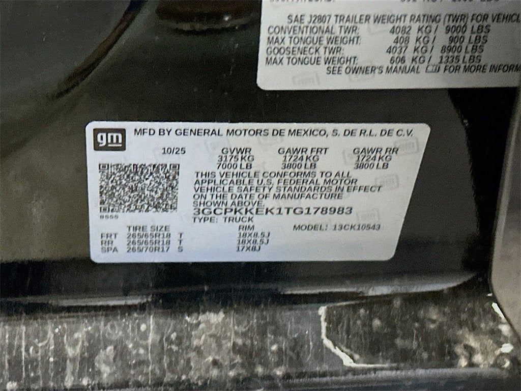 2026 Chevrolet Silverado 1500 LT (2FL)