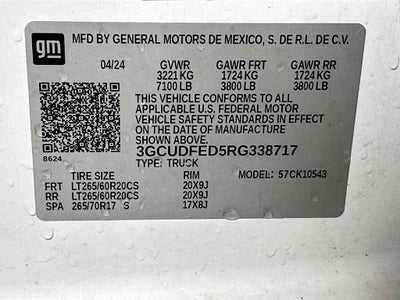 2024 Chevrolet Silverado 1500 LT Trail Boss