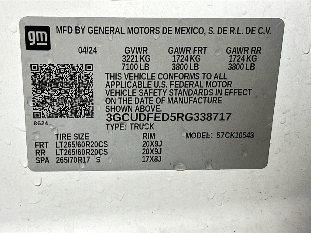 2024 Chevrolet Silverado 1500 LT Trail Boss