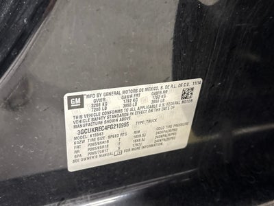 2015 Chevrolet Silverado 1500 LT