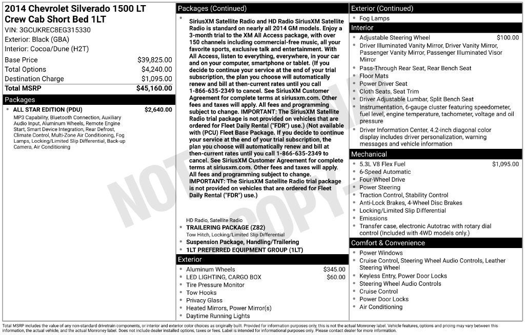 2014 Chevrolet Silverado 1500 LT