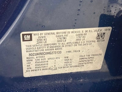 2017 Chevrolet Silverado 1500 LT