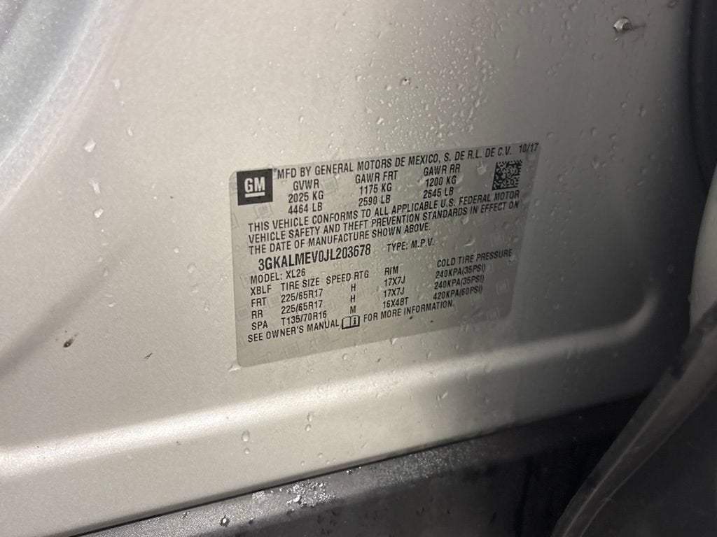 2018 GMC Terrain SLE