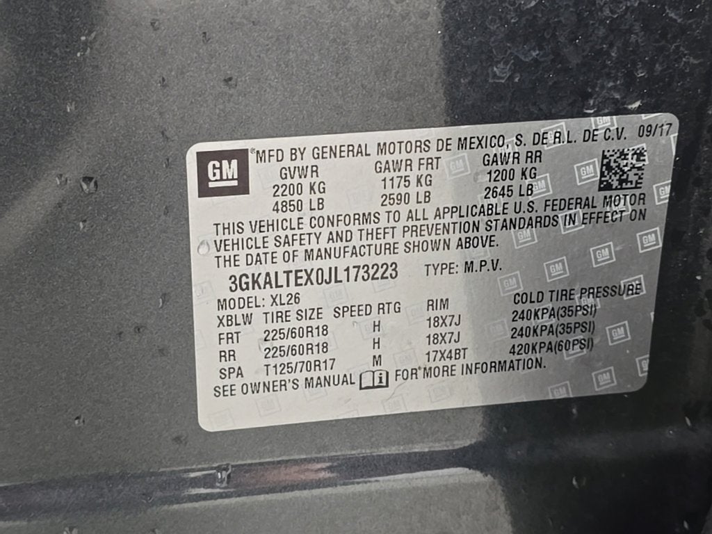 2018 GMC Terrain SLE