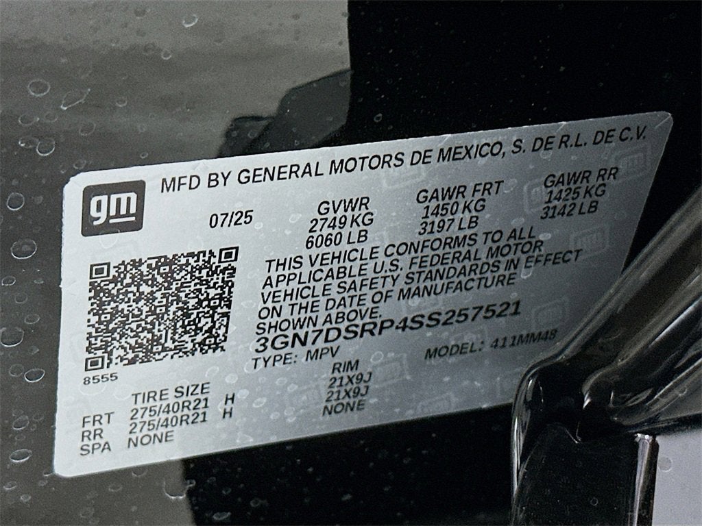 2025 Chevrolet Equinox EV RS