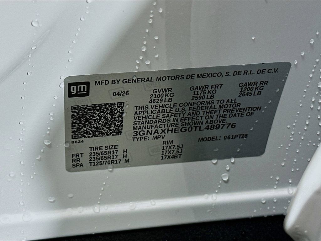 2026 Chevrolet Equinox LT