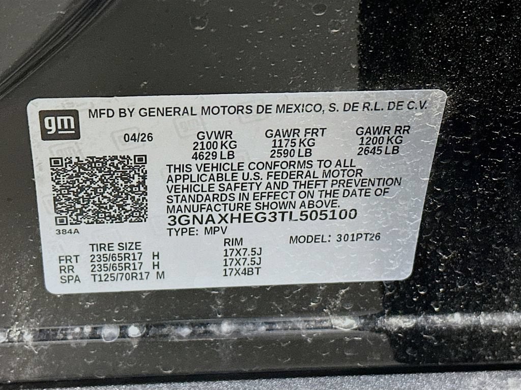 2026 Chevrolet Equinox LT