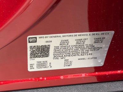 2026 Chevrolet Equinox LT