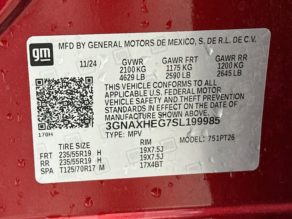 2025 Chevrolet Equinox LT