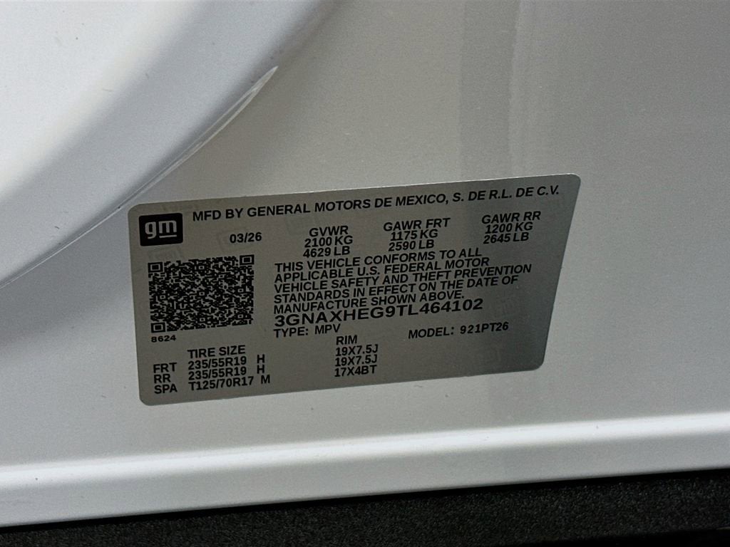 2026 Chevrolet Equinox LT