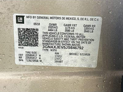 2018 Chevrolet Equinox LT