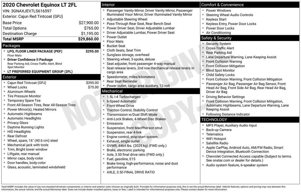 2020 Chevrolet Equinox LT