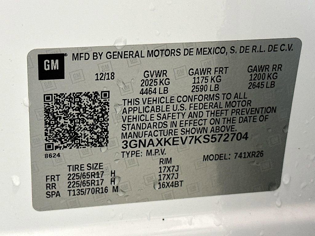 2019 Chevrolet Equinox LT