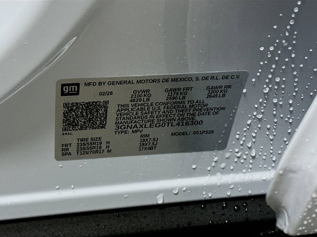 2026 Chevrolet Equinox RS