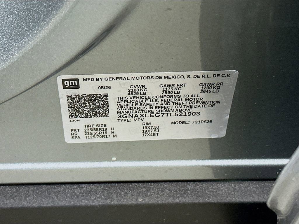 2026 Chevrolet Equinox RS