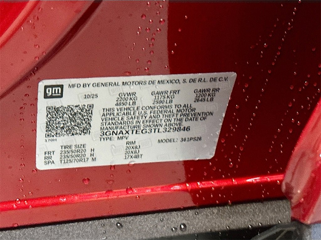 2026 Chevrolet Equinox RS