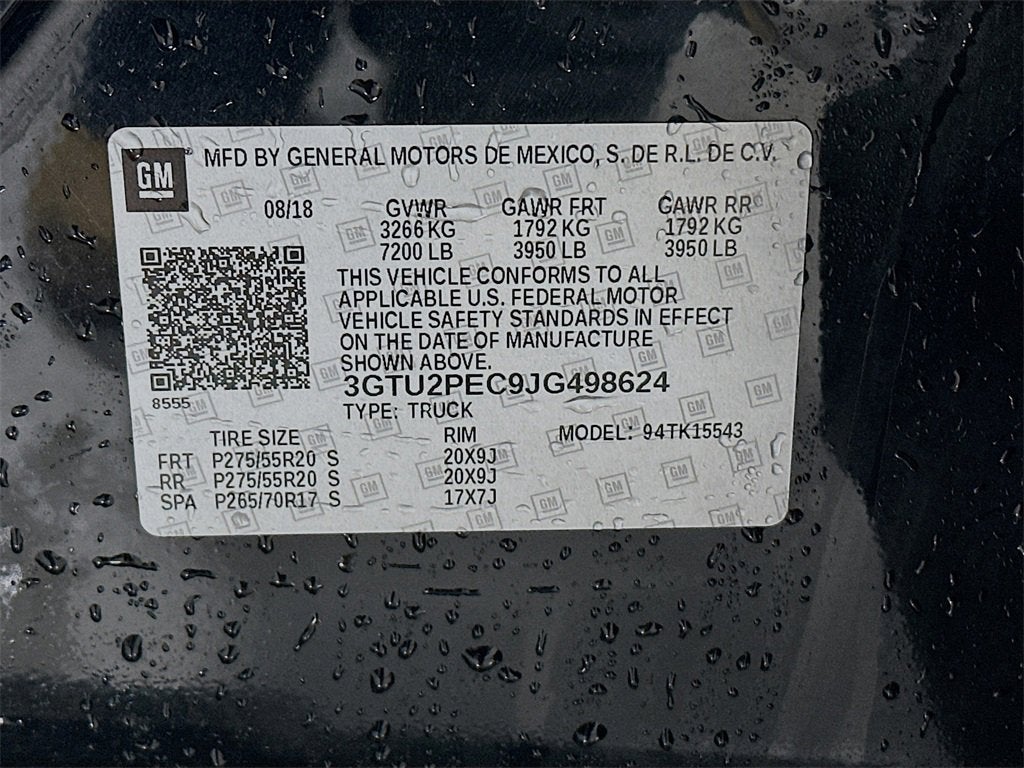 2018 GMC Sierra 1500 Denali