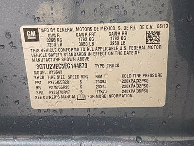 2014 GMC Sierra 1500 SLT