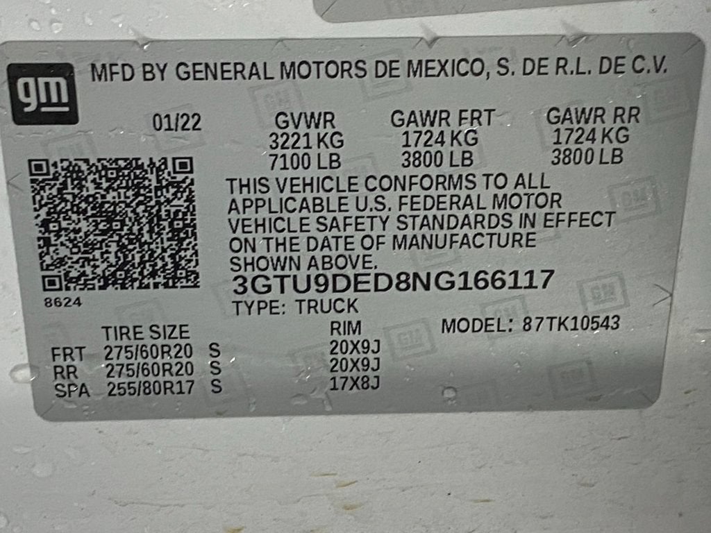 2022 GMC Sierra 1500 Limited SLT