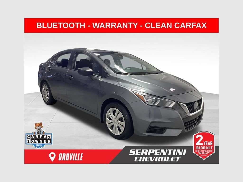2021 Nissan Versa S Xtronic CVT