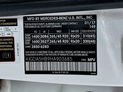 2017 Mercedes-Benz GLE GLE 350