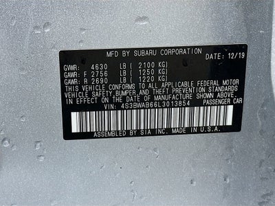 2020 Subaru Legacy Base