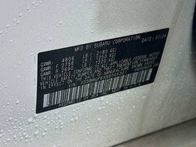 2025 Subaru Legacy Touring XT