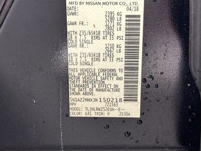 2018 Nissan Murano SL