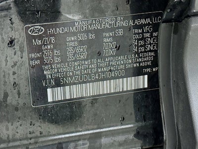 2018 Hyundai Santa Fe Sport 2.4L