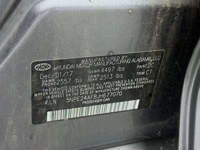 2018 Hyundai Sonata SE