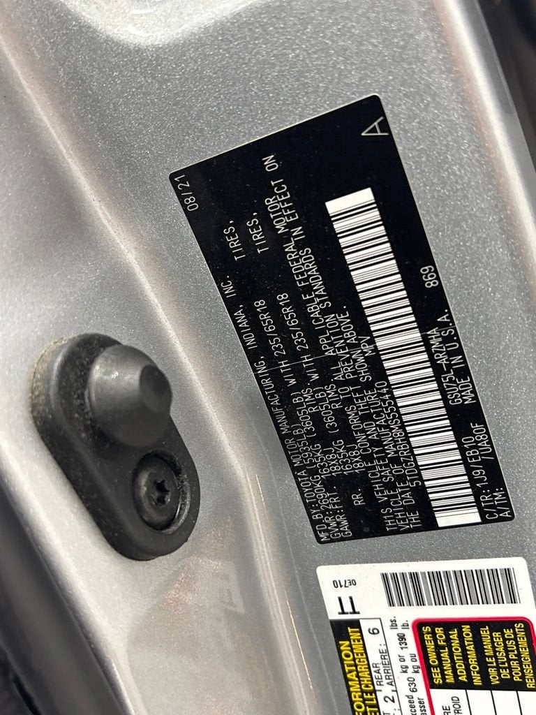 2021 Toyota Highlander XLE