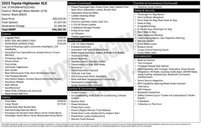 2023 Toyota Highlander L