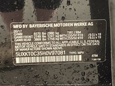 2017 BMW X5 eDrive xDrive40e iPerformance