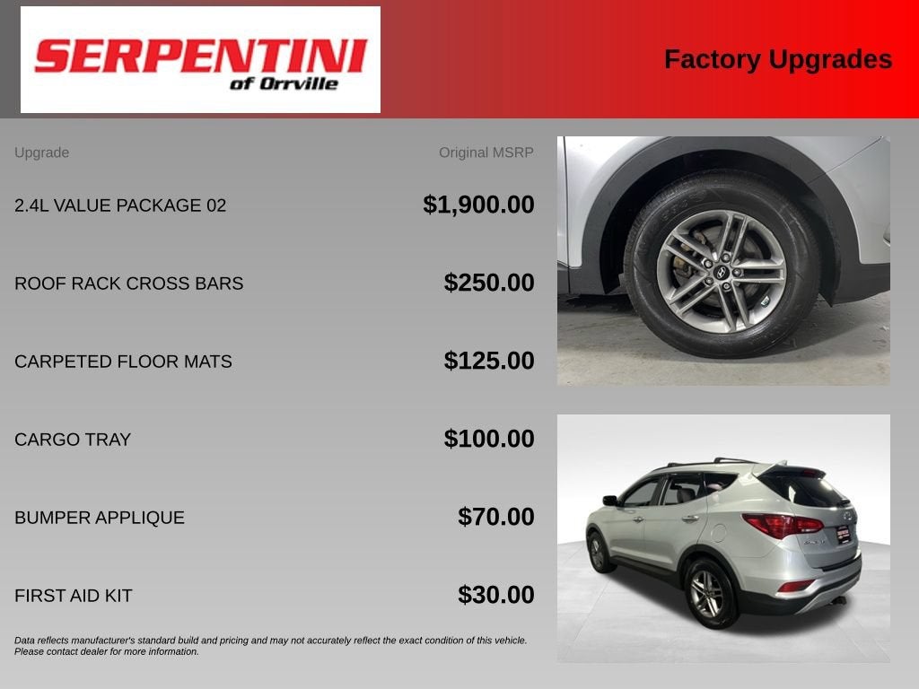 2018 Hyundai Santa Fe Sport 2.4L